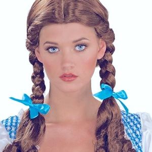 Deluxe Wig! Dorothy Wizard Of Oz Super Deluxe Wig by Rubie’s. CLEAN! EXC COND.!